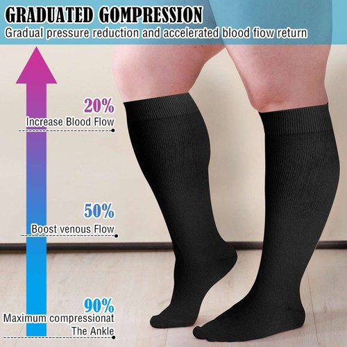 3pair unisex plus size - plus, wide