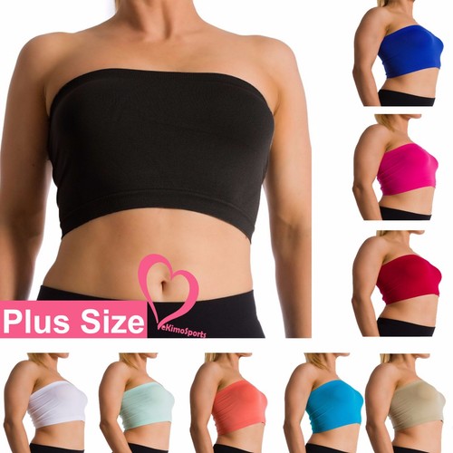 Plus size seamless strapless - plus,