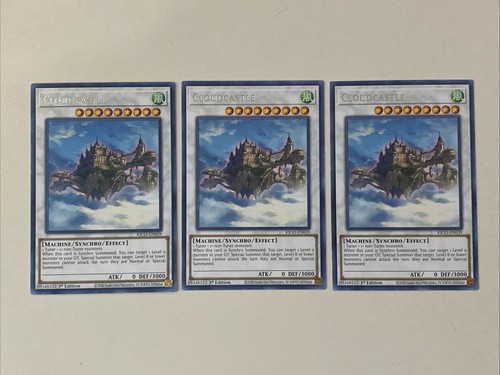 Yugioh cloudcastle 1st - -,